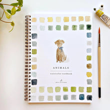 Charger l'image dans la galerie, Cahier de coloriage à l'aquarelle - Les animaux