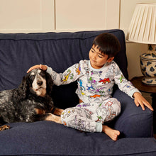 Charger l'image dans la galerie, Pyjama dinosaure à colorier