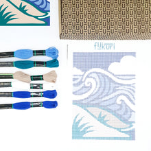 Charger l'image dans la galerie, Kit broderie DIY - Vague