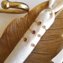 Charger l'image dans la galerie, Bague Daenerys - Améthystes