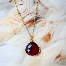Charger l'image dans la galerie, Collier Justine - Grenat
