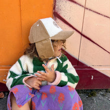 Charger l'image dans la galerie, Casquette velours Cocooning Sherpa avec cache-oreilles