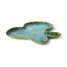 Charger l'image dans la galerie, Shell serving bowl teal