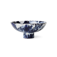 Charger l'image dans la galerie, Ceramic bowl on base, indigo