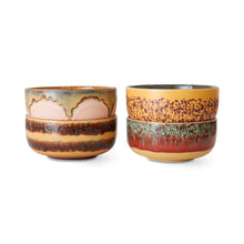 Charger l'image dans la galerie, 70s ceramics: dessert bowls harbour (set of 4)