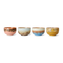 Charger l'image dans la galerie, 70s ceramics: noodle bowls (set of 4)