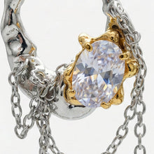 Charger l'image dans la galerie, Boucles d'oreilles avec chaîne