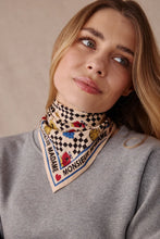 Charger l'image dans la galerie, Small foulard Manika - Recrée macadamia
