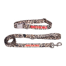 Charger l'image dans la galerie, Set laisse + collier - Born to be wild (Large)