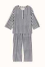 Charger l'image dans la galerie, Pyjama deux pièces Luno - Rayures météorite