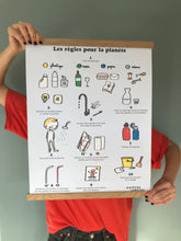 Charger l'image dans la galerie, Affiche Les règles pour la planète