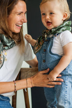 Charger l'image dans la galerie, Small foulard Manika - Bengale kaki