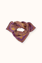 Charger l'image dans la galerie, Petit foulard Manika - Fireworks cassis