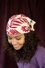 Charger l'image dans la galerie, Small foulard Manika - Rita macadamia