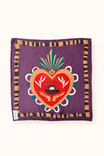 Charger l'image dans la galerie, Small foulard Manika - Corazon mauve