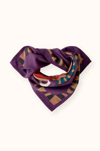 Charger l'image dans la galerie, Small foulard Manika - Corazon mauve