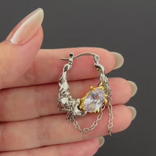 Charger l'image dans la galerie, Boucles d'oreilles avec chaîne
