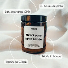 Charger l'image dans la galerie, Bougie parfumée - Merci pour cette année
