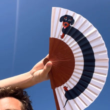 Charger l&#39;image dans la galerie, Eventail Teckel
