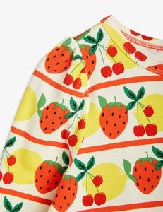 Fruits Long Sleeve Dress