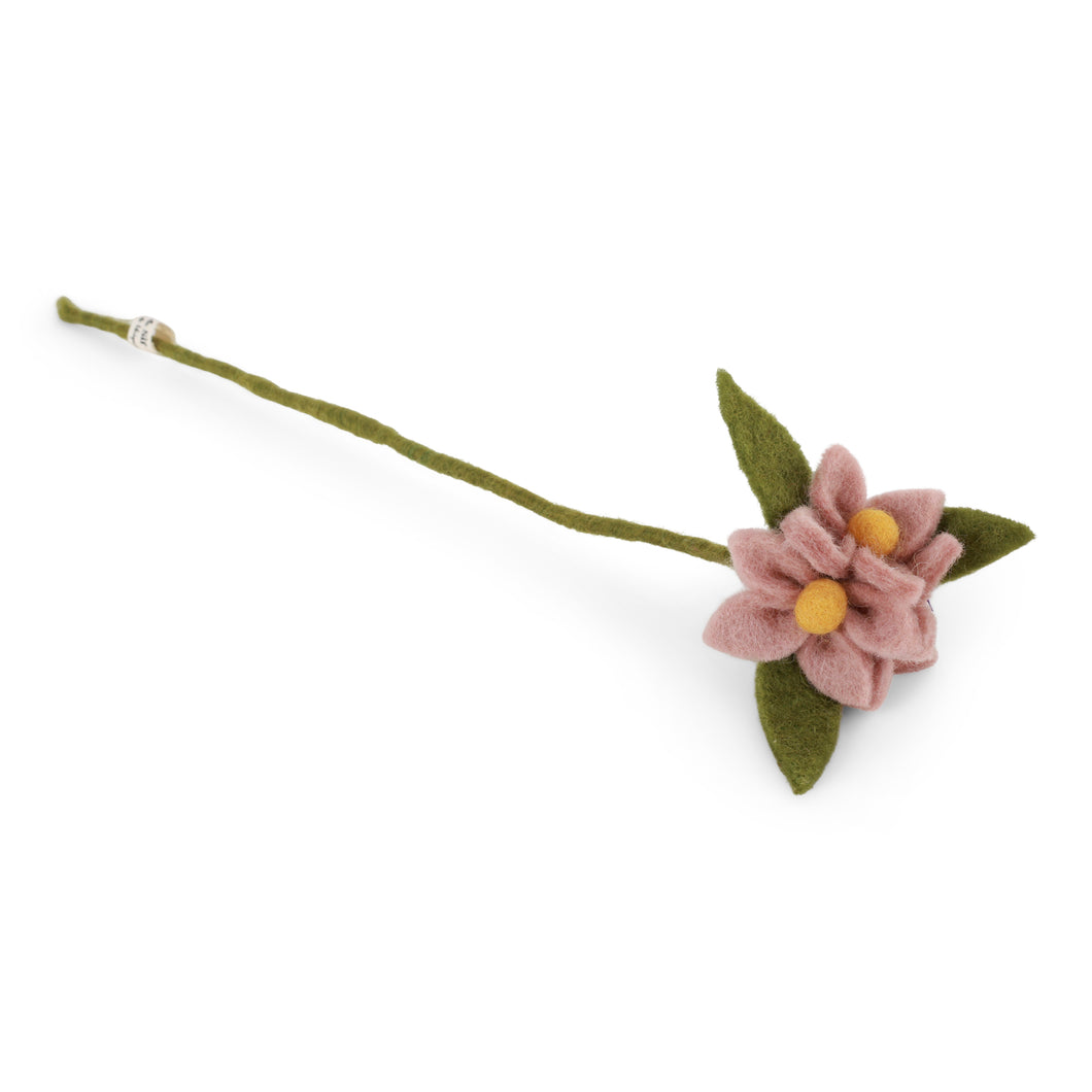 Dusty Rose flowers on branch