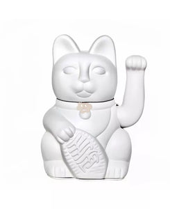 Lucky cat M blanc : pureté