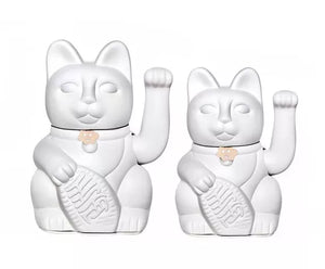 Lucky cat M blanc : pureté