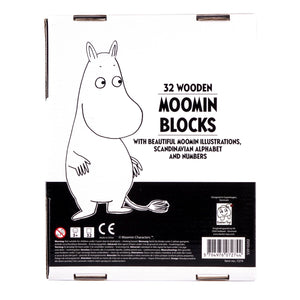 Blocs Alphabet en bois Moomin