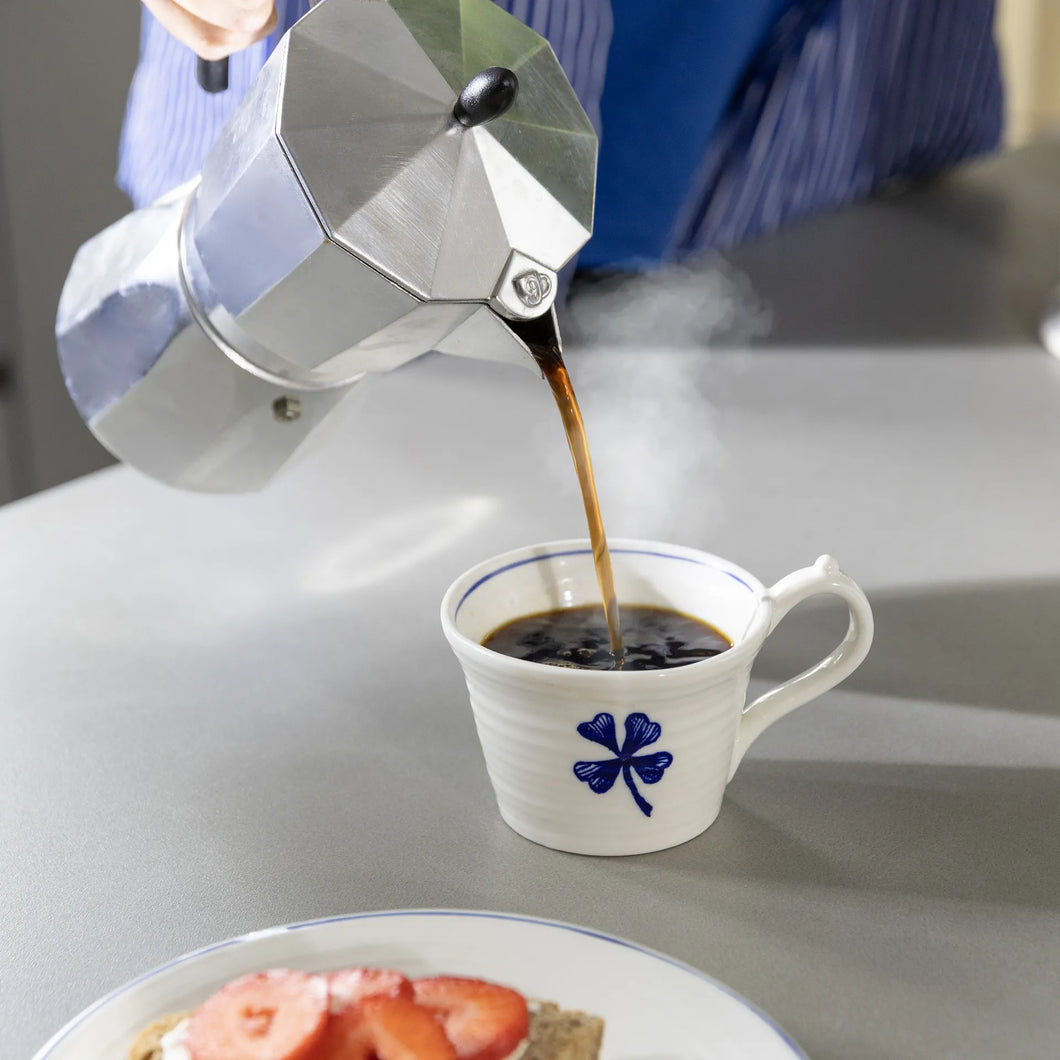 mug, anouk, trèfle, café, tasse, porcelaine, blanc, cuisine, &klevering, green, terra, tournai, lille, bruxelles, courtrai