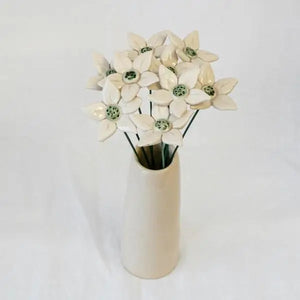 Fleur en céramique Edelweiss