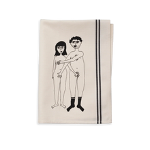 Charger l'image dans la galerie, kitchen towel naked couple
