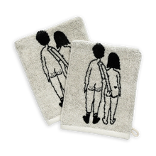 Charger l'image dans la galerie, wash cloths naked couple back
