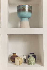 70s ceramics : small vases, canyon (set of 4)
