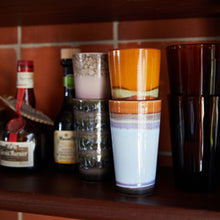 Charger l&#39;image dans la galerie, 70s ceramics : latte mugs, clash (set of 2)
