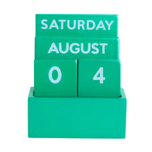Charger l'image dans la galerie, Calendrier compact - Vert
