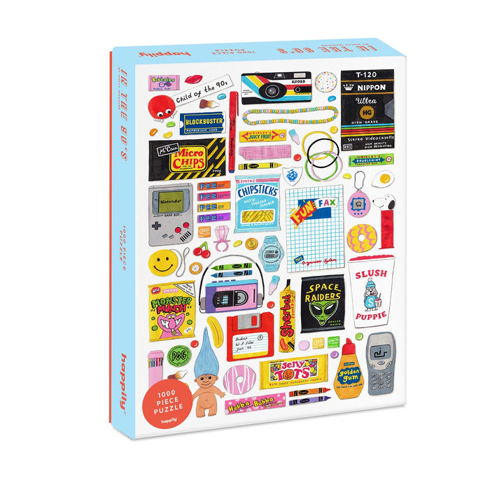 happily, puzzle, 1000, pièces, loisir, créatif, green, terra, tournai, lille, bruxelles, courtrai, zodiaque, cadeau, retro, 90's