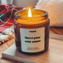 Charger l'image dans la galerie, Bougie parfumée - Merci pour cette année
