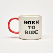 Charger l&#39;image dans la galerie, Tasse Born to ride : Snoopy
