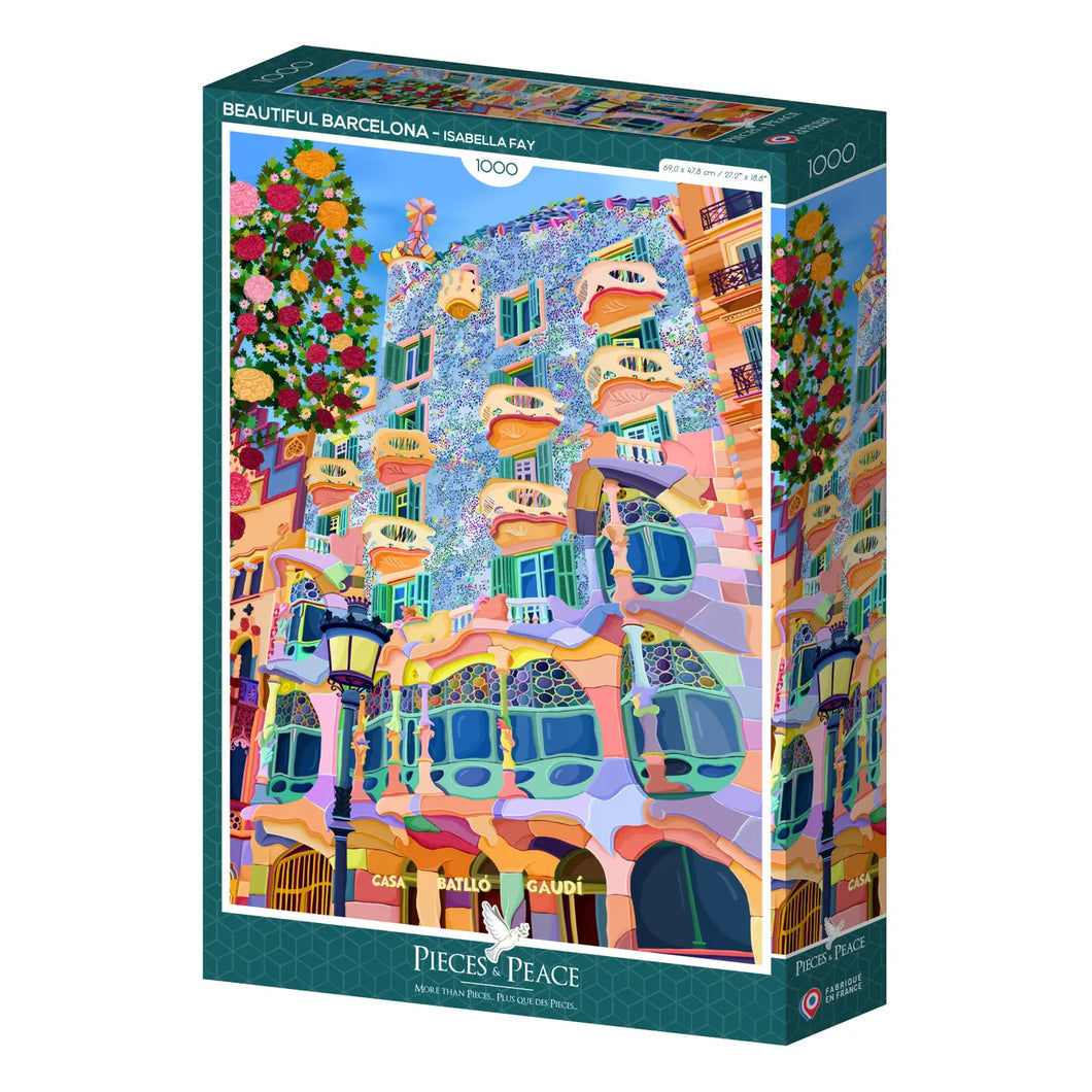 Puzzle 1000p - Beautiful Barcelona