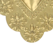 Charger l'image dans la galerie, Suspension en laiton cœur doré
