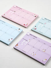 Charger l&#39;image dans la galerie, Bloc-notes agenda hebdomadaire Moomin
