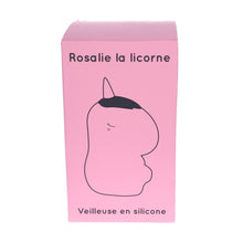 Charger l'image dans la galerie, Veilleuse Rosalie la licorne rechargeable

