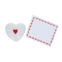 Charger l&#39;image dans la galerie, Petit cœur en céramique annonce surprise
