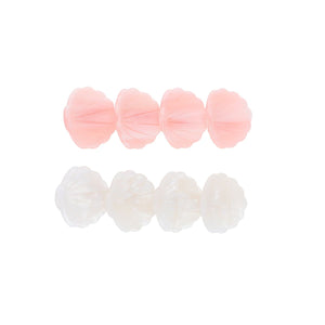 Lot de 2 barrettes cheveux coquillages