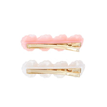 Charger l&#39;image dans la galerie, Lot de 2 barrettes cheveux coquillages
