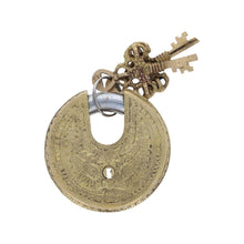 Charger l&#39;image dans la galerie, Cadenas indien en laiton éléphant
