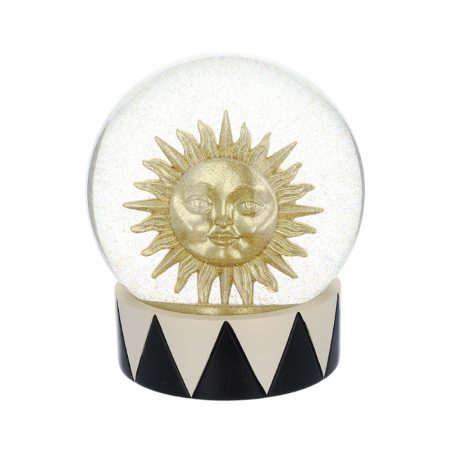 Boule à neige lune et soleil