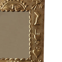 Charger l'image dans la galerie, Miroir rectangulaire en laiton
