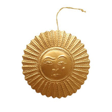 Charger l'image dans la galerie, Suspension soleil en laiton
