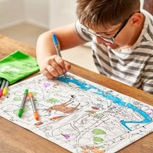 Charger l&#39;image dans la galerie, Set de table Woodland à colorier
